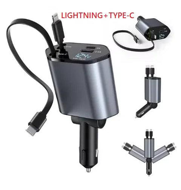 VoltFlex Auto™ 5-in-1 Portable Charger